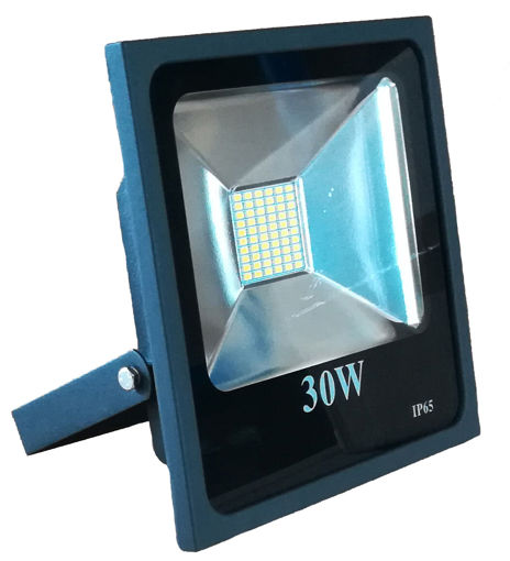 Προβολέας LED SMD 30W 2700Κ Μαύρος-100856