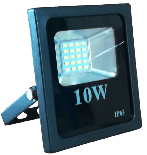 Προβολέας LED SMD 10W 6400K Μαύρος-100857