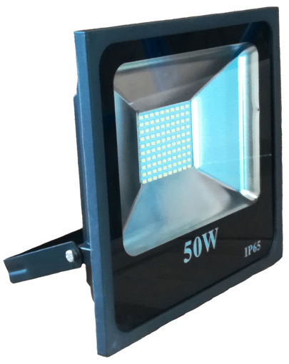 Προβολέας LED SMD 50W 6400K Μαύρος-100858
