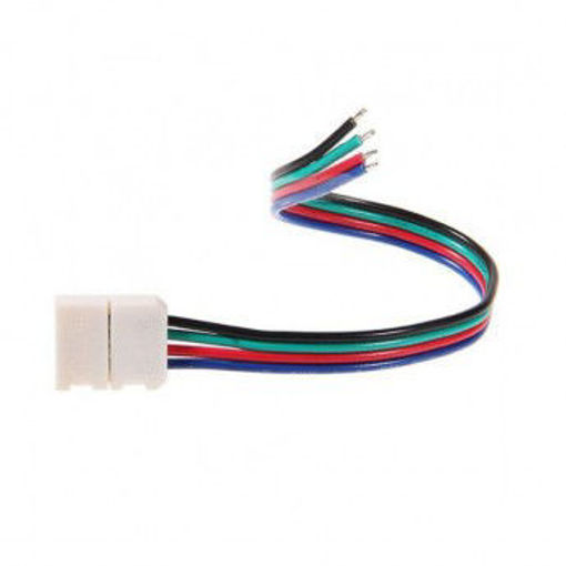 Εικόνα από Connector με καλώδιο RGB 10mm