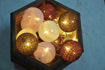 Υφασμάτινες μπάλες (cotton balls) LED Romance 20L Θερμό-841023