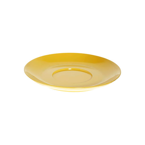 Πιατάκι κούπας τσαγιού Φ8cm Κίτρινο-409304