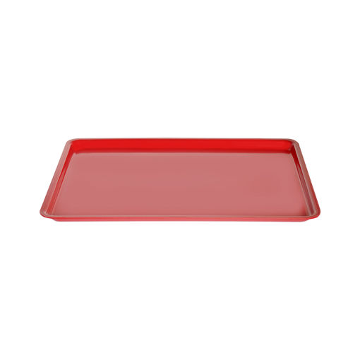 Δίσκος παρ/μος 33,5x24,5cm Κόκκινος-407205