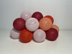 Picture of Υφασμάτινες μπάλες (cotton balls) LED Rose 20L Θερμό