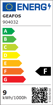 Εικόνα από Λάμπα LED G45 9W E27 3000K ELITE