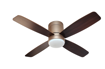 Picture of Ανεμιστήρας Οροφής Mare 42'' LED 18W τηλεχ/μενος Rose Gold ιστός με διπλής όψεως  φτερά