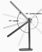 Εικόνα από Φωτιστικό γραφείου LED 10W ανθρακί 2800-6500Κ