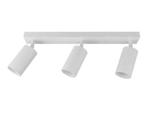 Εικόνα από Σποτ τριπλή μπάρα Dario 3xGU10 Φ55mm κινητό Λευκό