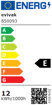 Εικόνα από Tαινία LED COB 10m IP20 12W/m 24V 480L/m 8mm 3000K