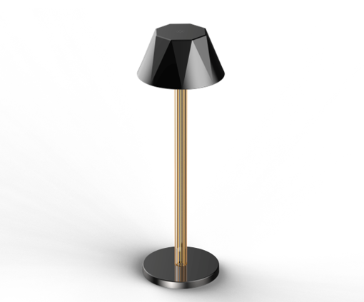 Εικόνα από Επαναφορτιζόμενο LED φωτιστικό 4W IPX3 CCT Μαύρο
