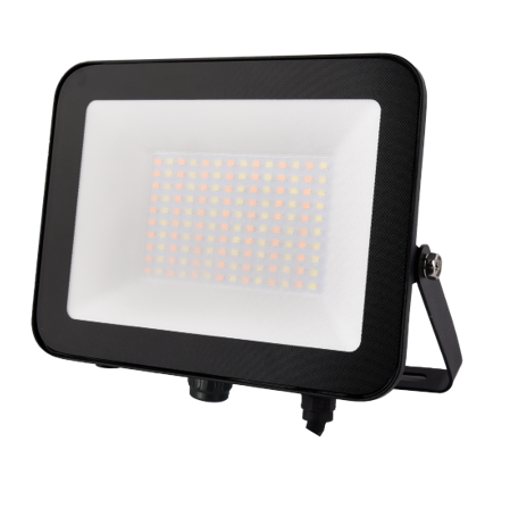 Εικόνα από Προβολέας LED CCT 25W-35W-50W Μαύρος με ματ γυαλί