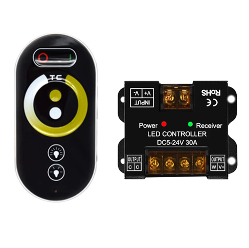 Εικόνα από Controller αφής για CCT ταινία LED 12V/24V 30Α